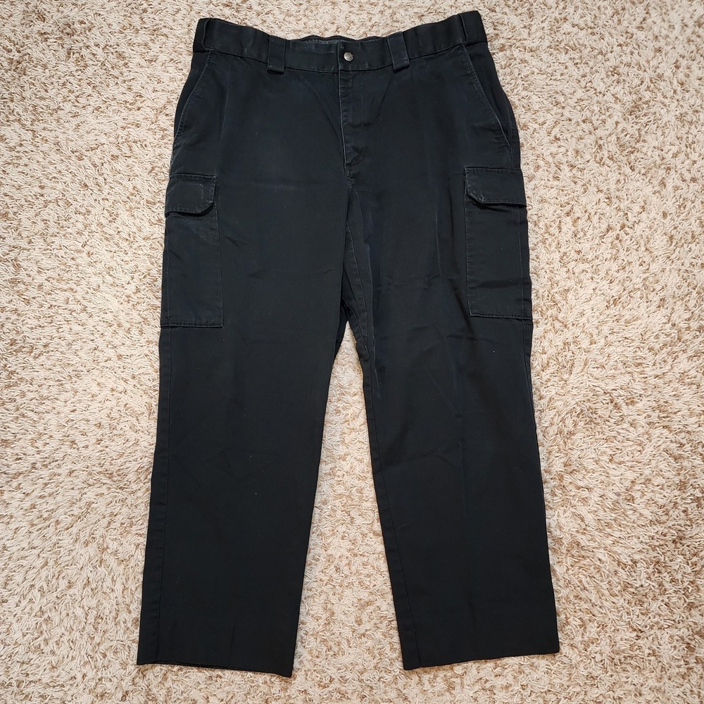 5.11 Tactical Series Black Black Pants Men Sz 40x30 Polyester Cotton